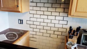 Update your kitchen back splash with these easy steps