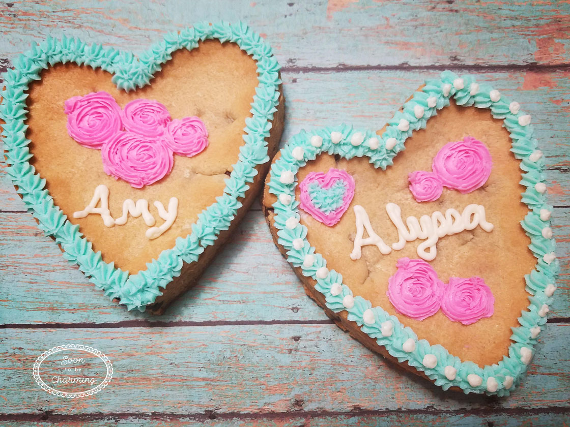 Easy Valentine Heart Cookies