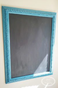 how to fix scratched chalkboard paint