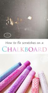 Why My Chalkboard Paint Chipped and How To Fix It