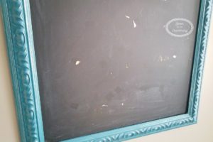 scratched chalkboard