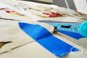 Easy DIY Spring Napkins (No Sew)