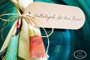 Easy DIY Spring Napkins (No Sew)