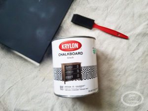 chalkboard paint