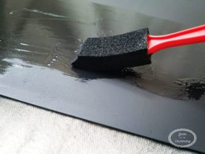 fixing a scratched chalkboard