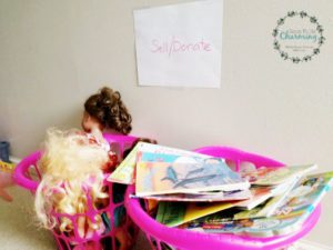 create stations to help kids organize